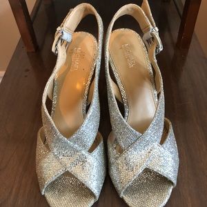 Michael Kors Sparkle Heels 7.5